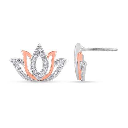 Eternal Blooming Lotus Earrings