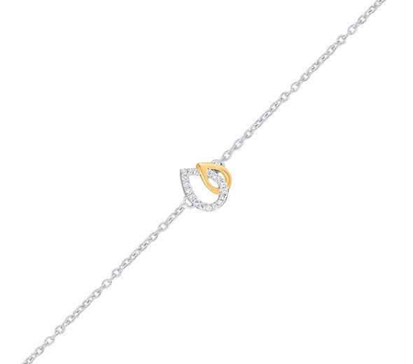 Eterna Duo Teardrop Bracelet – A Reflection of Strength & Love