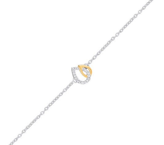 Eterna Duo Teardrop Bracelet – A Reflection of Strength & Love