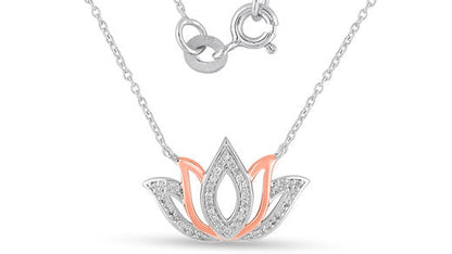 Eternal Blooming Lotus Necklace
