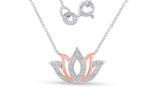 Eternal Blooming Lotus Necklace