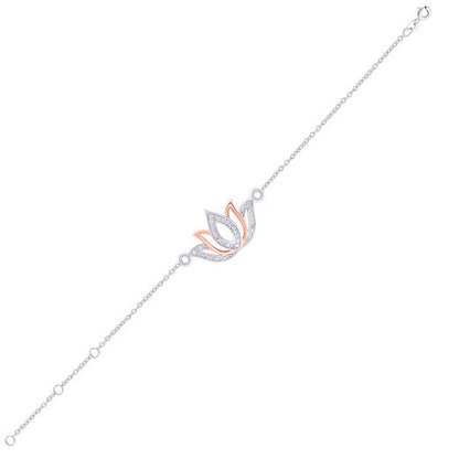 Eternal Blooming Lotus Bracelet