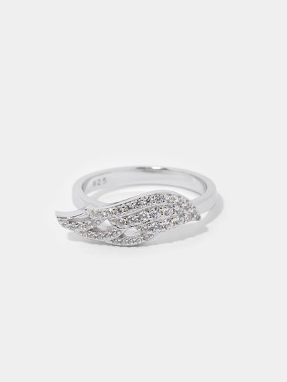 Pavé Angel Wing Ring