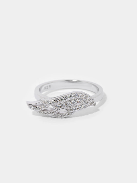 Pavé Angel Wing Ring