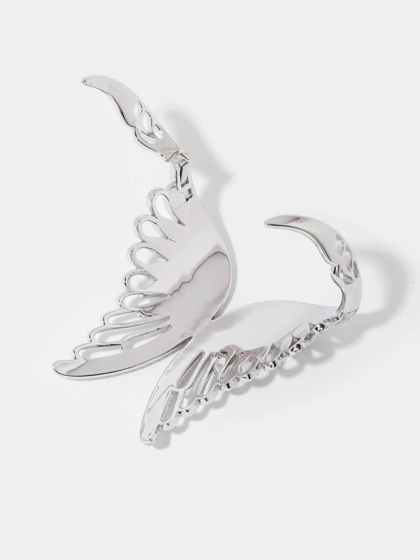 Angel Wings Pavé Cuff Bracelet