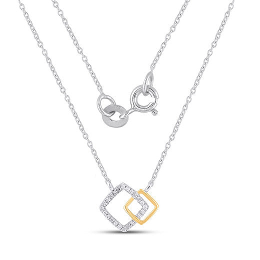 Eterna Duo Unity Necklace - A Modern Expression of Timeless Ties