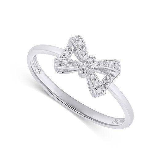 The Sweetheart Bow Ring - A Bow of Light & Beauty